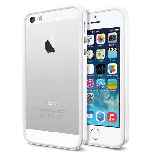 iPhone 5 5S Bumper Cases WHITE